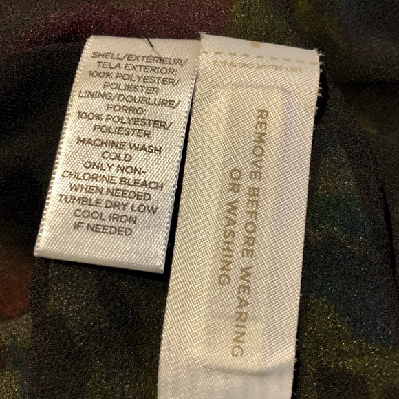 NWOT Loft Tropical Floral Fire Dress - Picture 11 of 11